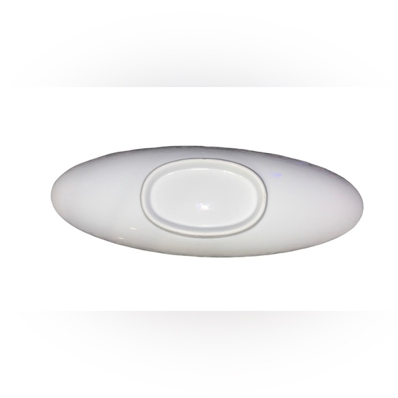 Vintage Courting Couple Porcelain Trinket Dish 10”W x 3.5”H - Picture 2 of 2